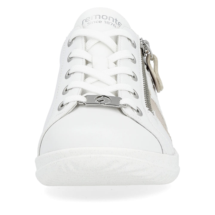 Remonte Artikelnummer D1E00-81 remonte Damen Schnürschuhe blütenweiß-metallic Riesige Rabatte