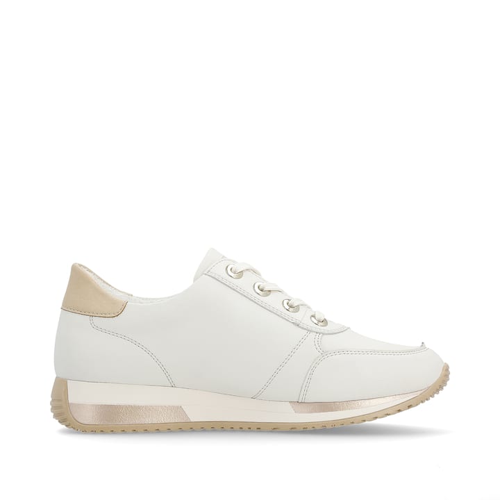 Remonte Artikelnummer D0H11-81 remonte Damen Sneaker schwanenweiß-lehmbeige 50% Rabatt mit kostenlosem Versand