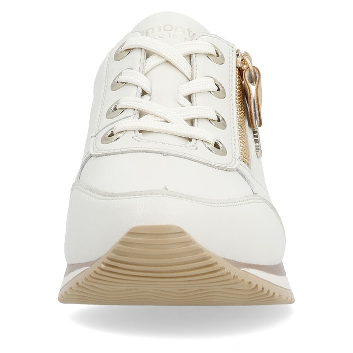 Remonte Artikelnummer D0H11-81 remonte Damen Sneaker schwanenweiß-lehmbeige 50% Rabatt mit kostenlosem Versand