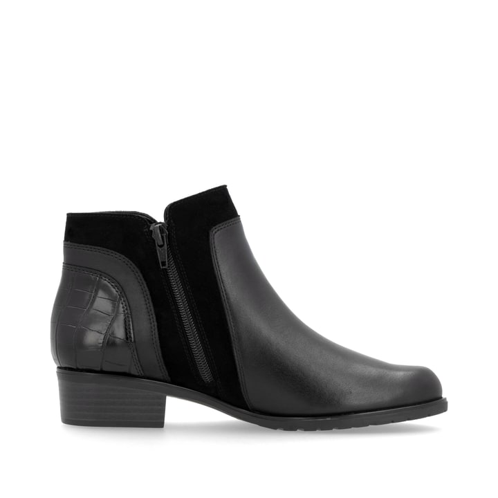 Remonte Artikelnummer D6893-02 remonte Damen Kurzstiefel stahlschwarz Schlussverkauf