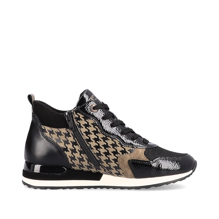Remonte Artikelnummer R2577-01 remonte Damen Sneaker stahlschwarz-braun Kostenloser Versand
