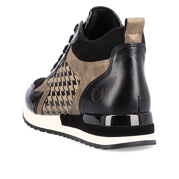 Remonte Artikelnummer R2577-01 remonte Damen Sneaker stahlschwarz-braun Kostenloser Versand
