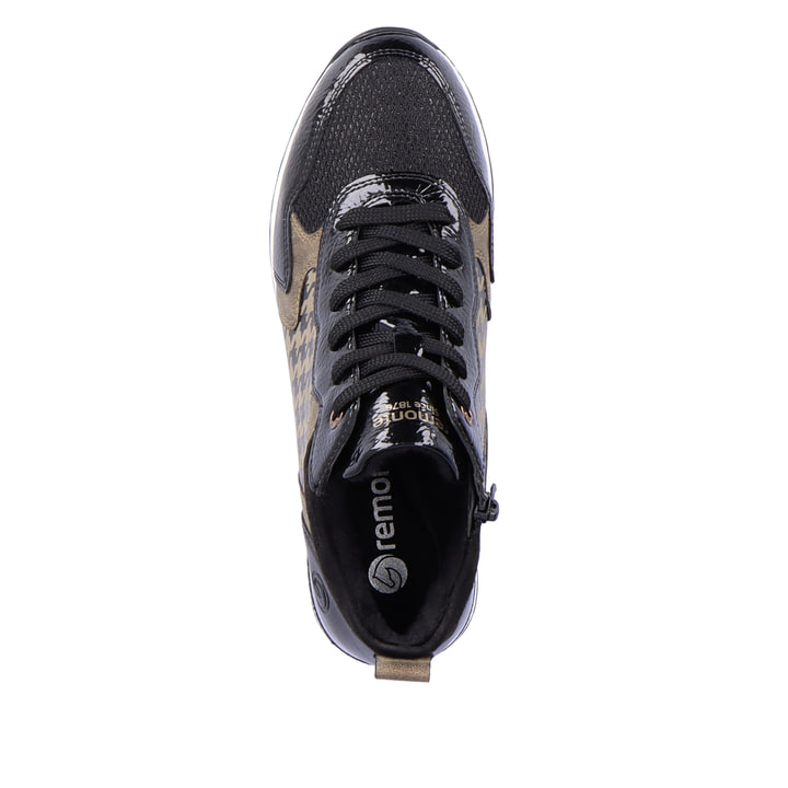 Remonte Artikelnummer R2577-01 remonte Damen Sneaker stahlschwarz-braun Kostenloser Versand