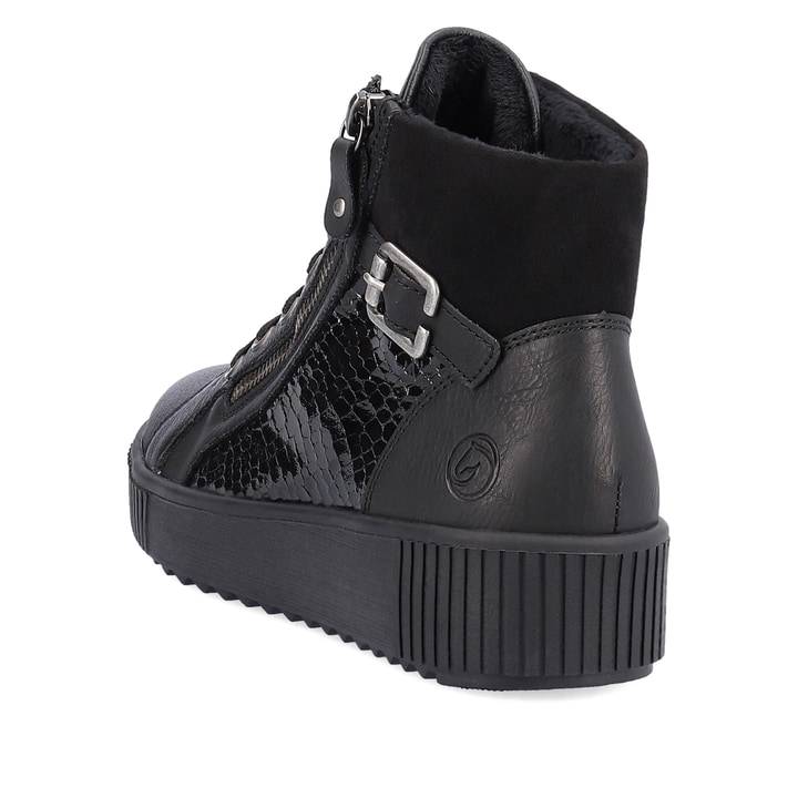 Remonte Artikelnummer R7997-01 remonte Damen Sneaker mitternachtsschwarz Fabrik Onlineshop