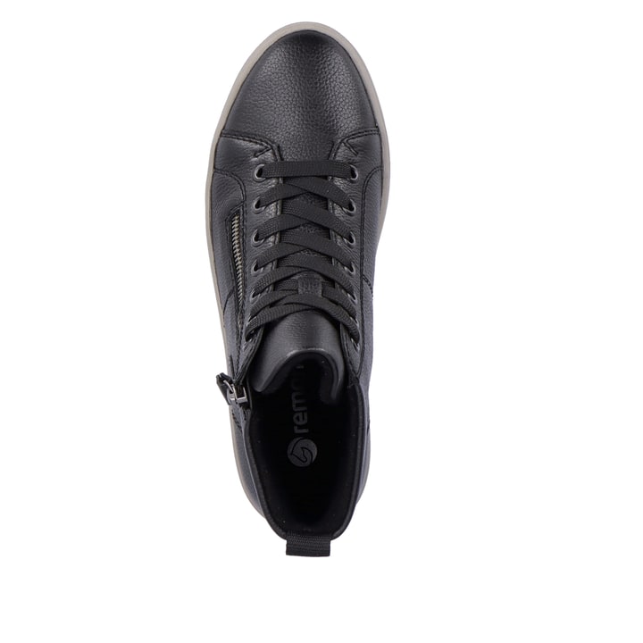 Remonte Artikelnummer D0972-01 remonte Damen Schnürschuhe nachtschwarz Fabrikpreis