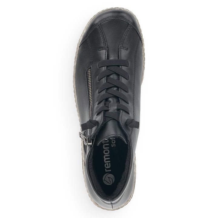 Remonte Artikelnummer R1498-01 remonte Damen Schnürschuhe tiefschwarz Preisnachlass