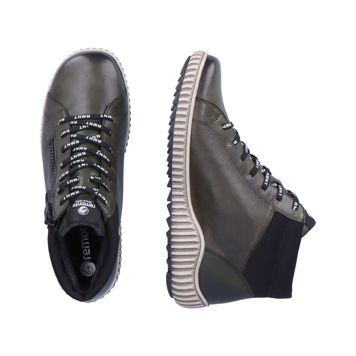 Remonte Artikelnummer R8272-54 remonte Damen Schnürschuhe grünblau Saisonschlussverkauf