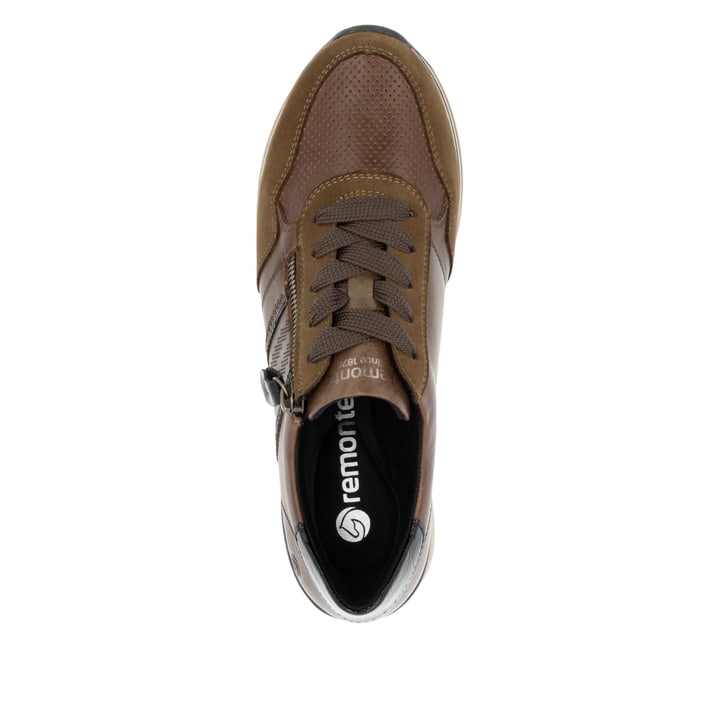Remonte Artikelnummer D1318-22 remonte Damen Sneaker haselnussbraun Cyber Monday