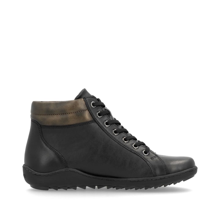 Remonte Artikelnummer R1458-03 remonte Damen Schnürschuhe schwarz-rostbraun Blitzangebot
