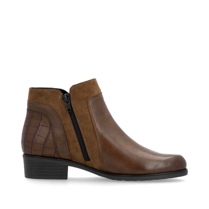 Remonte Artikelnummer D6893-22 remonte Damen Kurzstiefel nougatbraun Räumungsverkauf