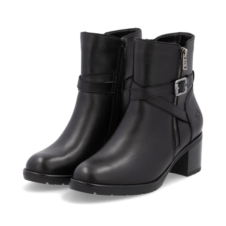 Remonte Artikelnummer D2A72-00 remonte Damen Biker Boots tiefschwarz Tiefpreis