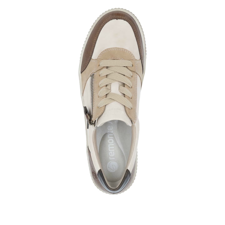 Remonte Artikelnummer D0701-60 remonte Damen Schnürschuhe hellbeige Super Sparpreis