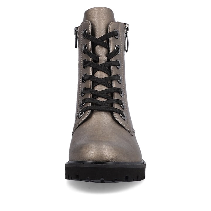 Remonte Artikelnummer D8671-91 remonte Damen Schnürstiefel mondgrau-tiefschwarz Letzte 2 Tage