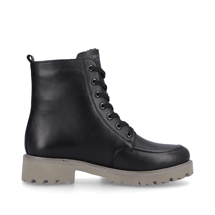 Remonte Artikelnummer D8667-01 remonte Damen Schnürstiefel asphaltschwarz Bis zu 50% Rabatt