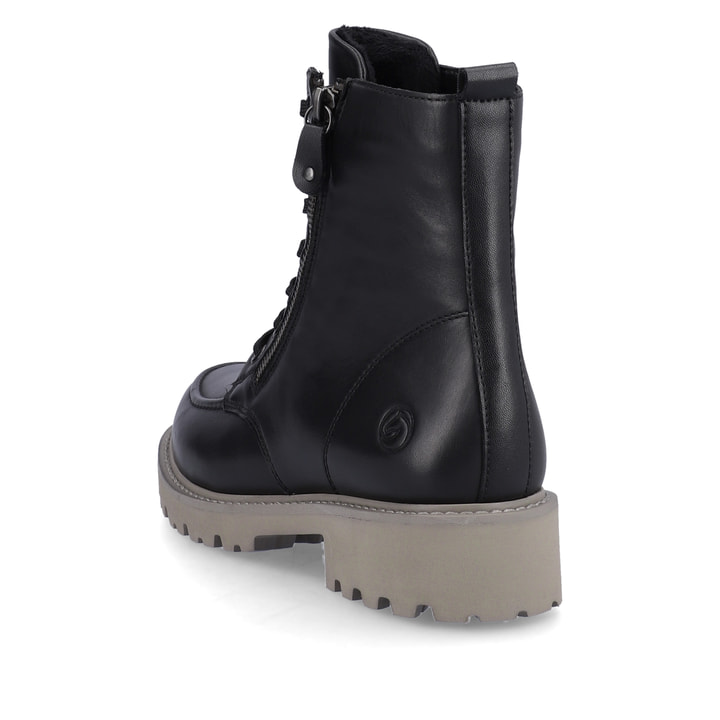 Remonte Artikelnummer D8667-01 remonte Damen Schnürstiefel asphaltschwarz Bis zu 50% Rabatt