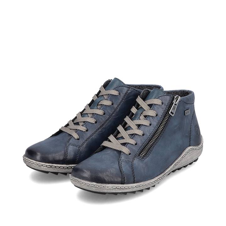 Remonte Artikelnummer R1470-16 remonte Damen Schnürschuhe meeresblau Sonderangebot der Fabrik