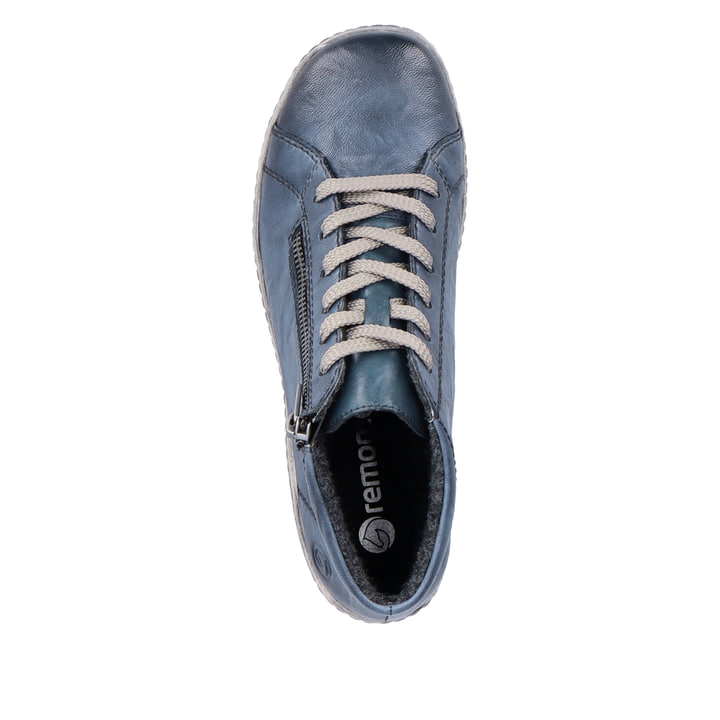 Remonte Artikelnummer R1470-16 remonte Damen Schnürschuhe meeresblau Sonderangebot der Fabrik