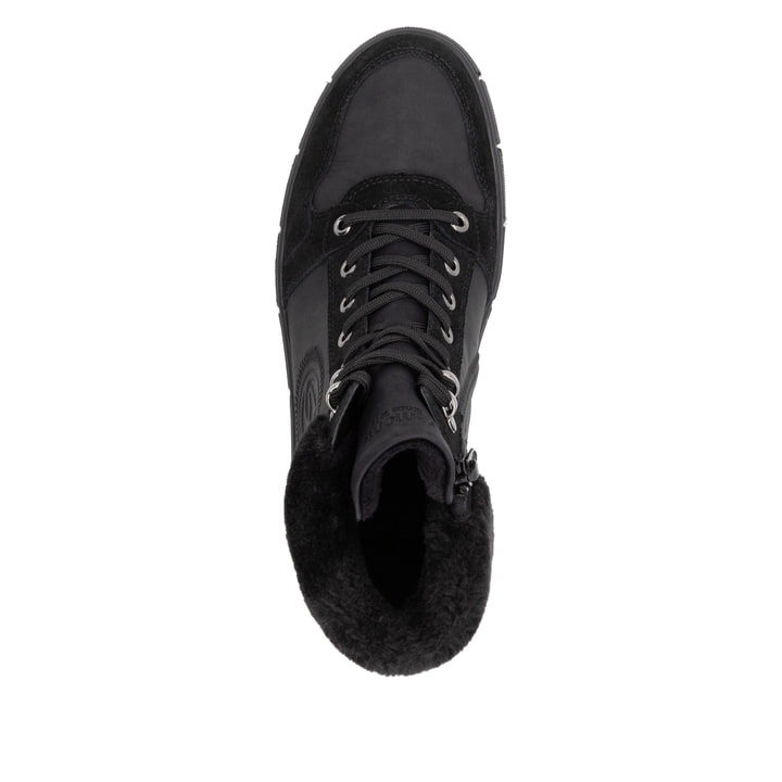 Remonte Artikelnummer D1T74-00 remonte Damen Schnürstiefel nachtschwarz Vierteljährliche Förderung