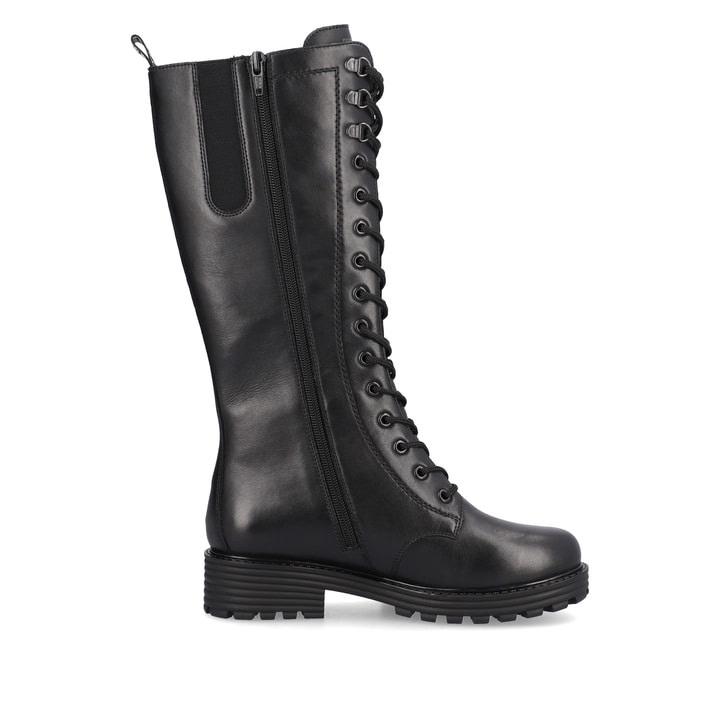 Remonte Artikelnummer D0W70-01 remonte Damen Hochschaftstiefel nachtschwarz 50% Rabatt mit kostenlosem Versand