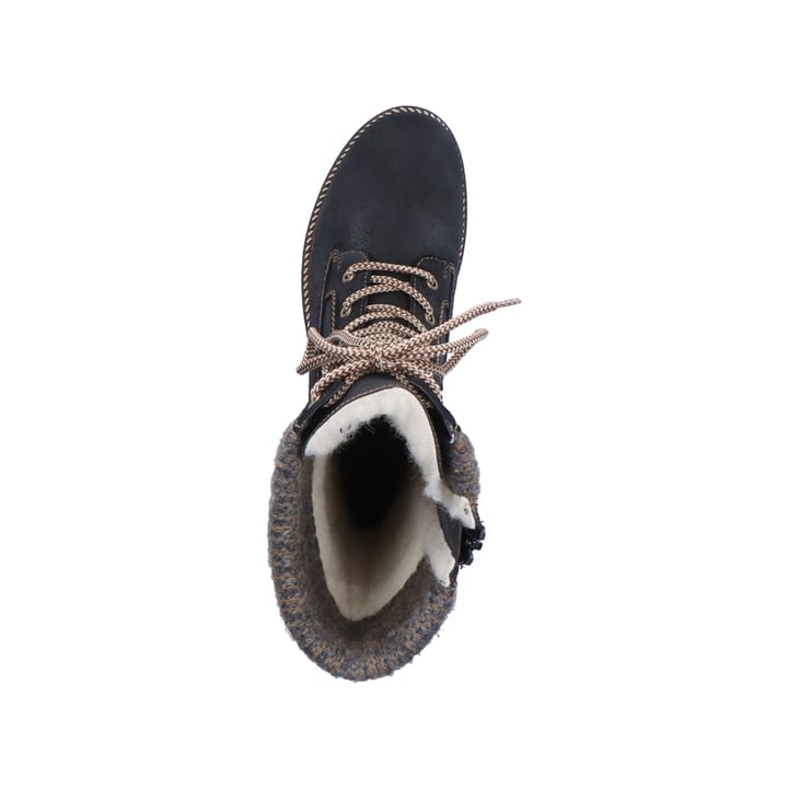 Remonte Artikelnummer D7477-02 remonte Damen Schnürstiefel nachtschwarz Fabrikladen
