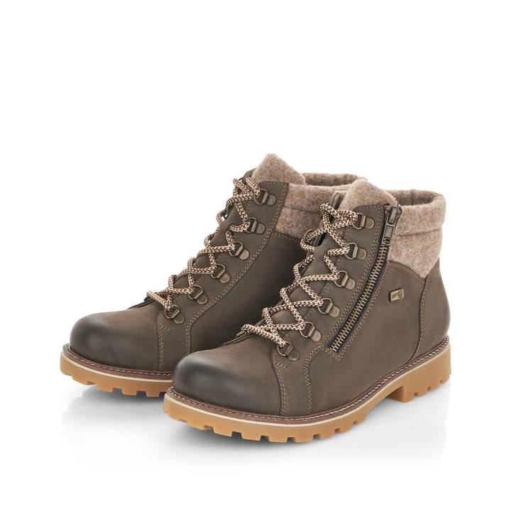 Remonte Artikelnummer D7478-45 remonte Damen Schnürstiefel asphaltgrau Begrenzt auf 3 Tage