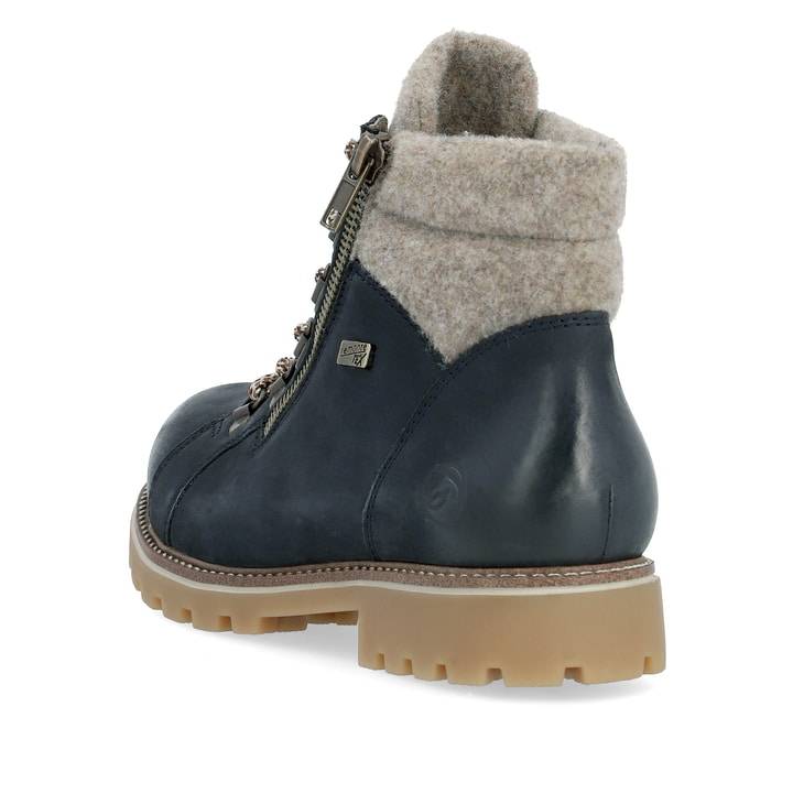 Remonte Artikelnummer D7478-14 remonte Damen Schnürstiefel dunkelblau-schwarz Speichern exportieren