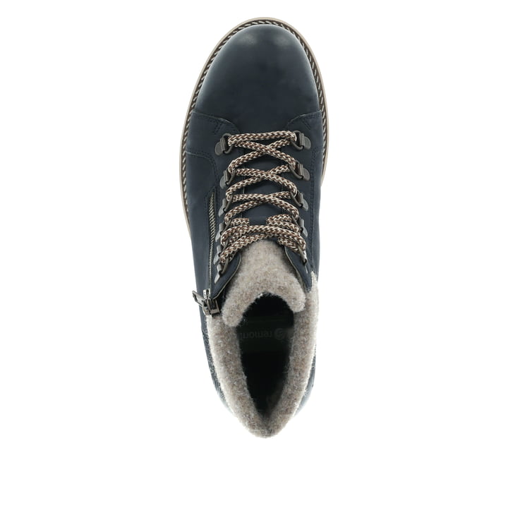 Remonte Artikelnummer D7478-14 remonte Damen Schnürstiefel dunkelblau-schwarz Speichern exportieren