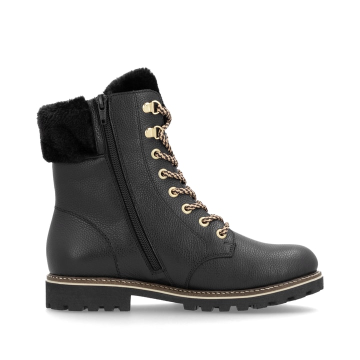 Remonte Artikelnummer D8481-02 remonte Damen Schnürstiefel tiefschwarz Im Verkauf