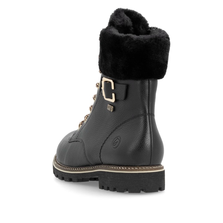 Remonte Artikelnummer D8481-02 remonte Damen Schnürstiefel tiefschwarz Im Verkauf
