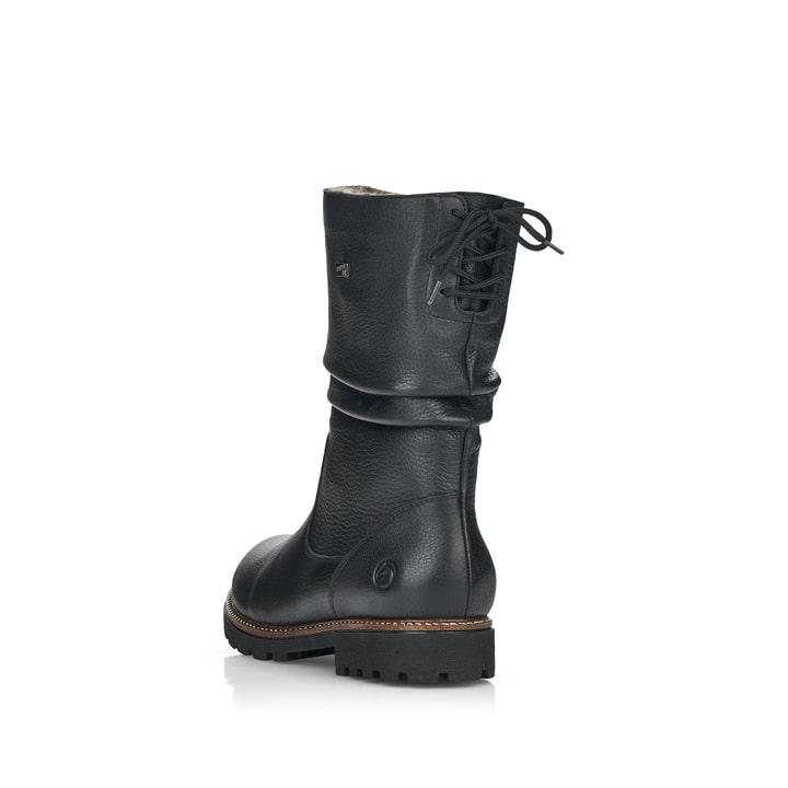 Remonte Artikelnummer D8477-01 remonte Damen Hochschaftstiefel nachtschwarz Auslauf
