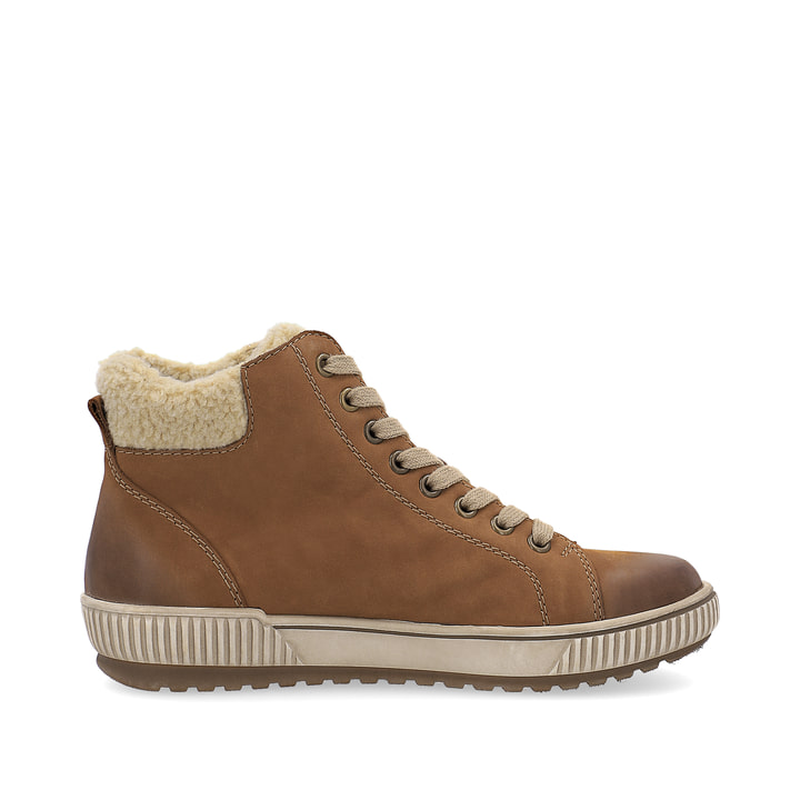 Remonte Artikelnummer D0770-22 remonte Damen Schnürschuhe karamellbraun Sonderangebot