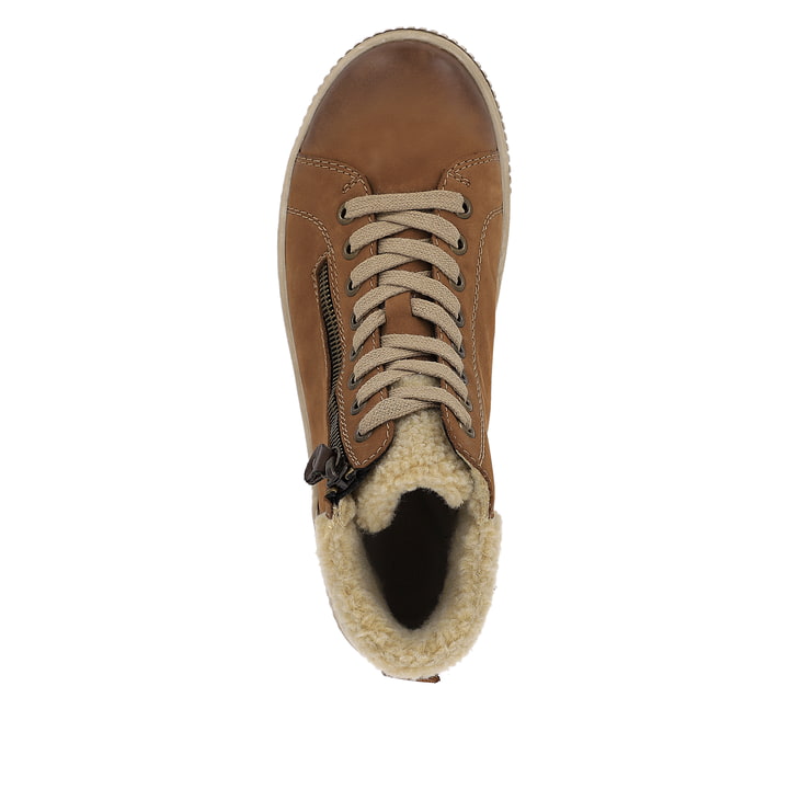 Remonte Artikelnummer D0770-22 remonte Damen Schnürschuhe karamellbraun Sonderangebot