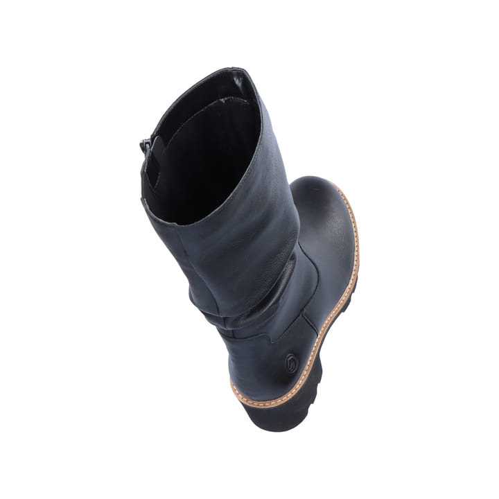 Remonte Artikelnummer D0A75-00 remonte Damen Hochschaftstiefel glanzschwarz Großer Ausverkauf