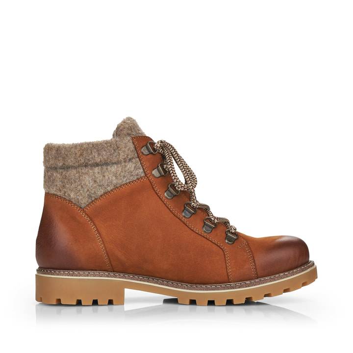 Remonte Artikelnummer D7478-22 remonte Damen Schnürstiefel nougatbraun-graubeige Online Shopping