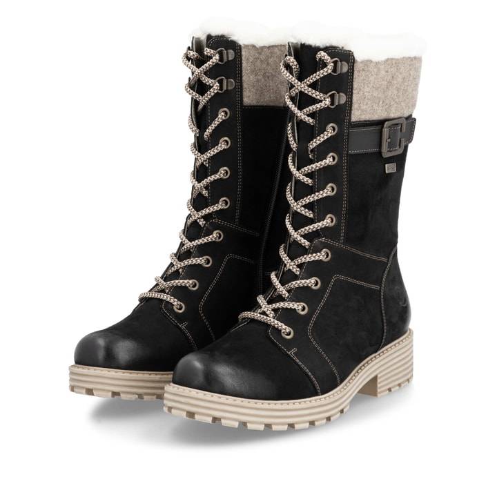 Remonte Artikelnummer D0W72-03 remonte Damen Hochschaftstiefel tiefschwarz Preisnachlass