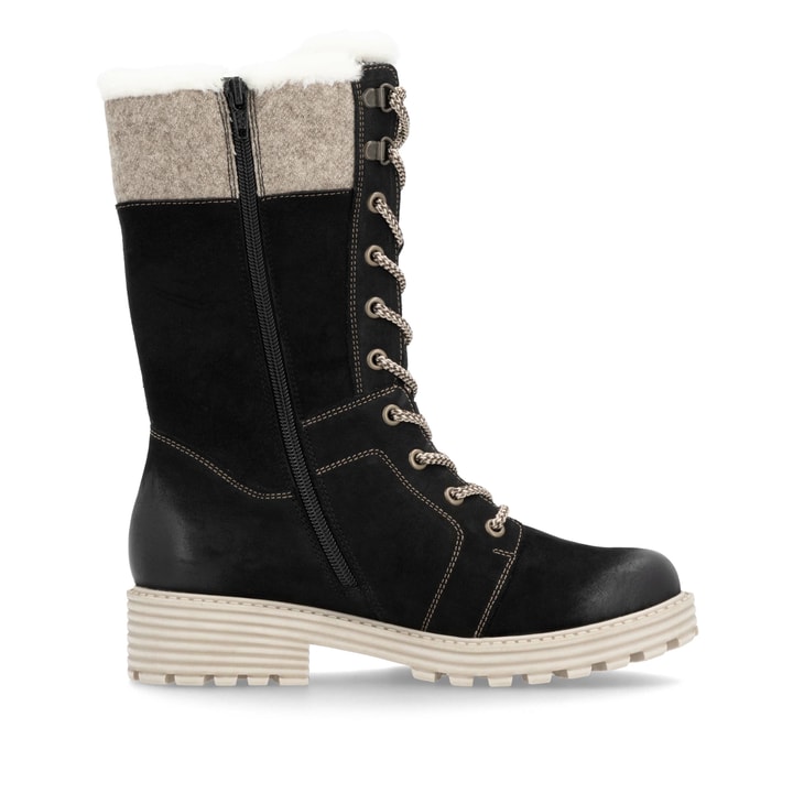 Remonte Artikelnummer D0W72-03 remonte Damen Hochschaftstiefel tiefschwarz Preisnachlass