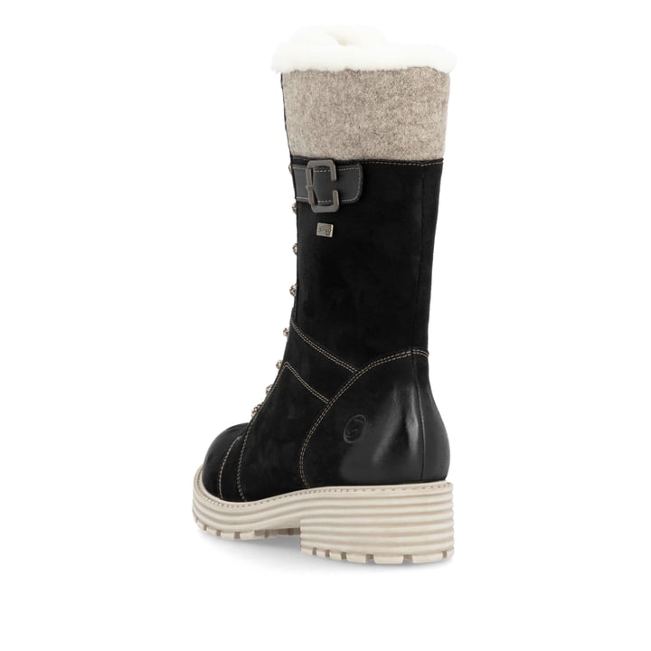 Remonte Artikelnummer D0W72-03 remonte Damen Hochschaftstiefel tiefschwarz Preisnachlass