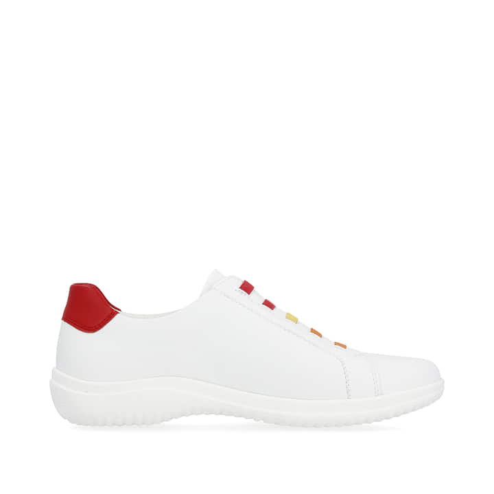 Remonte Artikelnummer D1E02-80 remonte Damen Schnürschuhe lilienweiß-kirschrot Saisonschlussverkauf