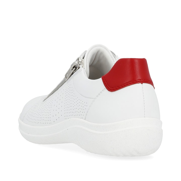 Remonte Artikelnummer D1E02-80 remonte Damen Schnürschuhe lilienweiß-kirschrot Saisonschlussverkauf