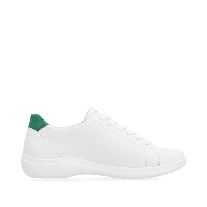 Remonte Artikelnummer D1E01-80 remonte Damen Schnürschuhe reinweiß-smaragdgrün Weihnachtsangebot