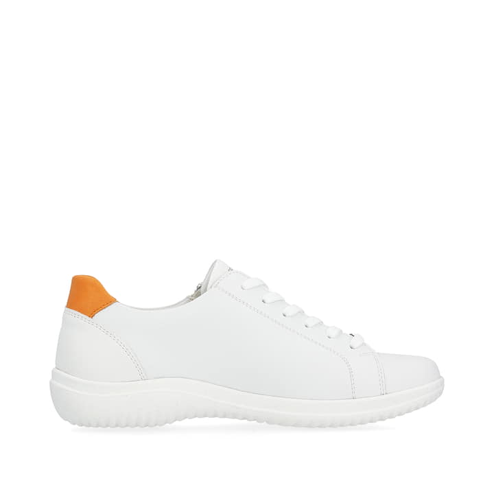 Remonte Artikelnummer D1E01-81 remonte Damen Schnürschuhe reinweiß-glutorange Muttertagsangebot
