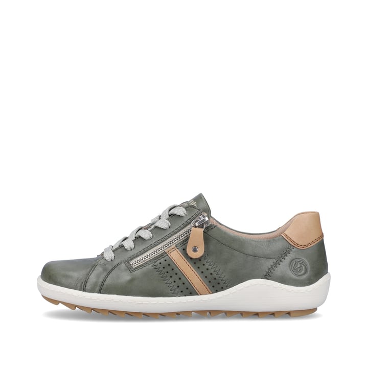 Remonte Artikelnummer R1432-52 remonte Damen Schnürschuhe schilfgrün-nougat Valentinstagsangebot