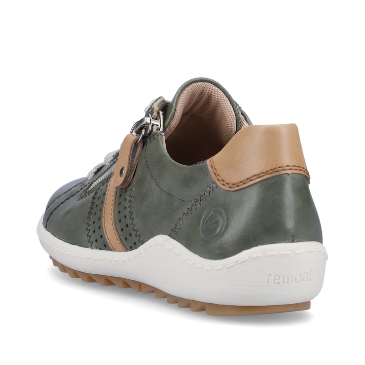 Remonte Artikelnummer R1432-52 remonte Damen Schnürschuhe schilfgrün-nougat Valentinstagsangebot