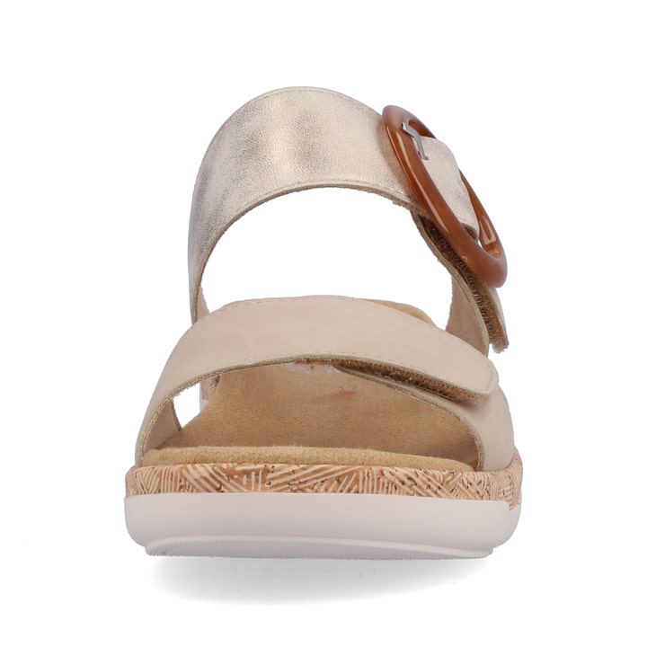 Remonte Artikelnummer R6858-60 remonte Damen Pantoletten champagner-beige Top Angebot