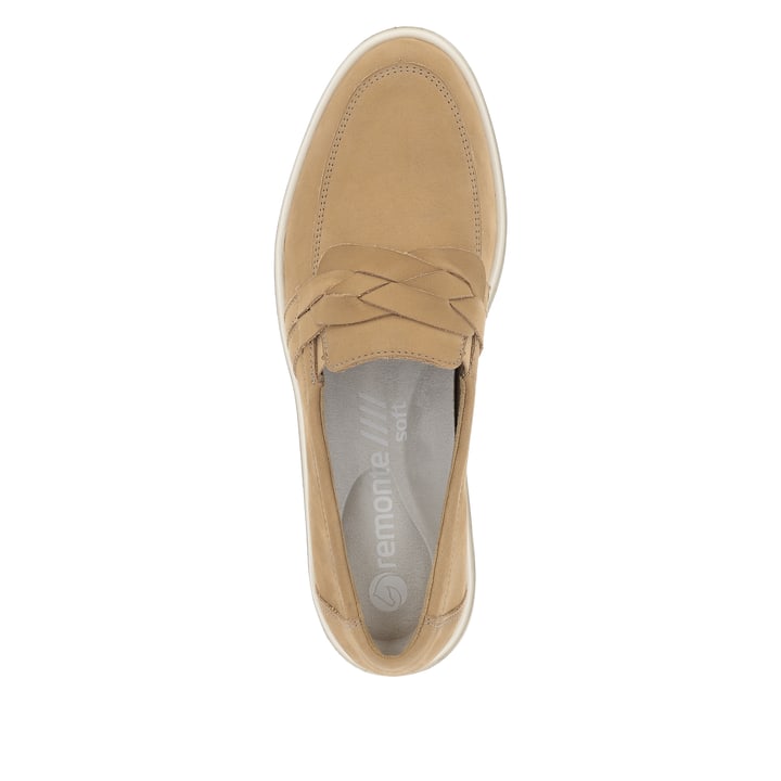 Remonte Artikelnummer D1H01-60 remonte Damen Loafers braunbeige Online Outlet