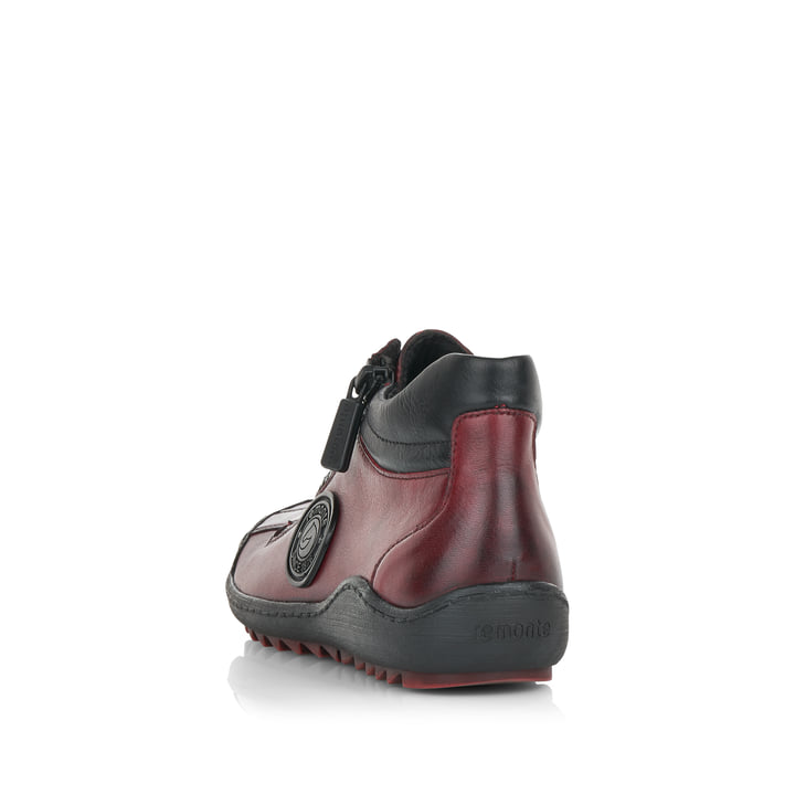 Remonte Artikelnummer R1477-35 remonte Damen Schnürschuhe bordeaux-schwarz Zeitlich begrenztes Angebot