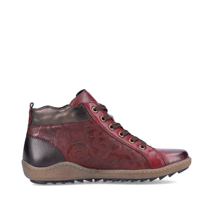 Remonte Artikelnummer R1467-35 remonte Damen Schnürschuhe himbeerrot Blitzangebot