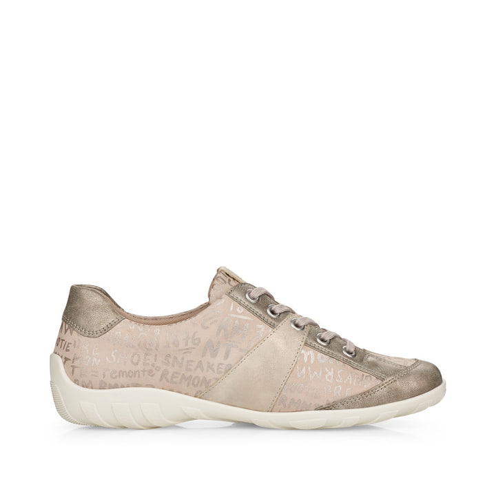 Remonte Artikelnummer R3403-60 remonte Damen Schnürschuhe champagner-beige Saisonale Angebote