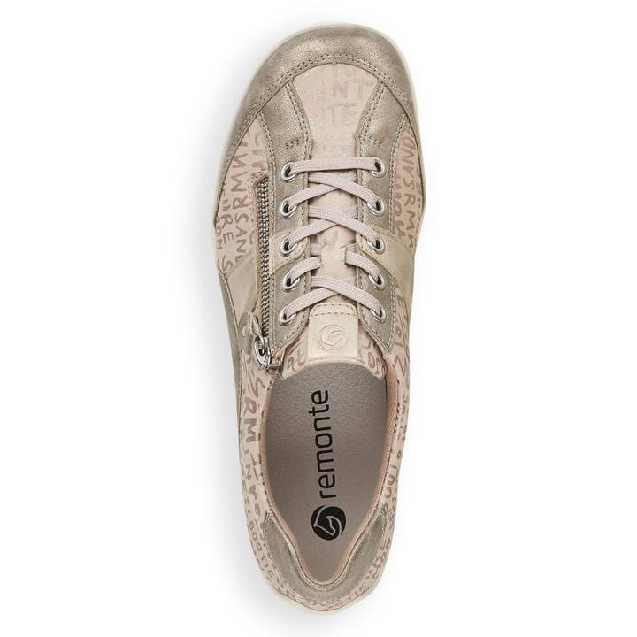 Remonte Artikelnummer R3403-60 remonte Damen Schnürschuhe champagner-beige Saisonale Angebote