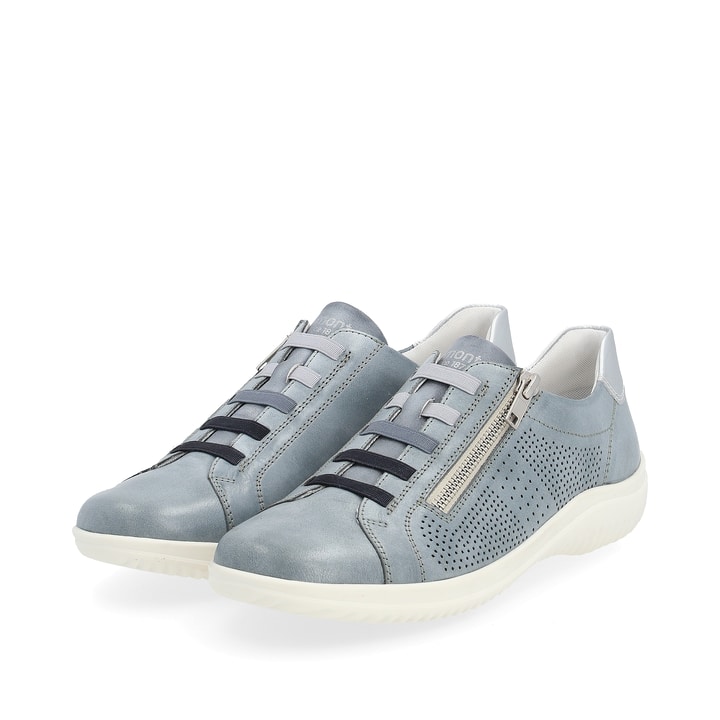 Remonte Artikelnummer D1E02-14 remonte Damen Schnürschuhe graublau Riesige Ersparnisse